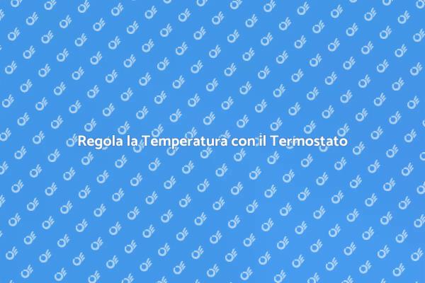 Ottimizza il Comfort con un Termostato