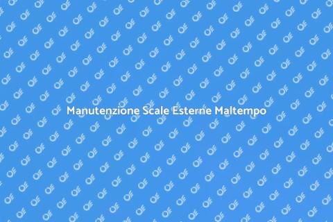 Proteggere Scale Esterne dal Maltempo