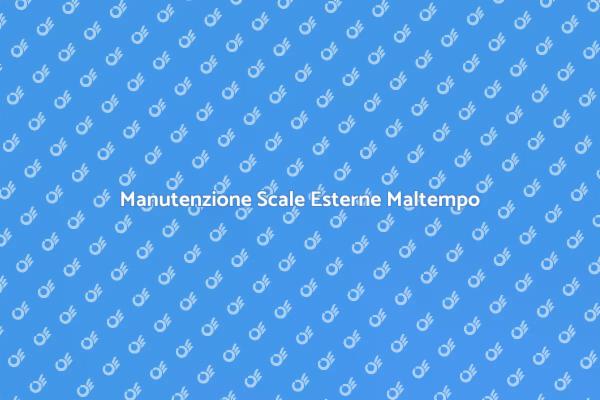 Proteggi le Tue Scale Esterne dal Maltempo