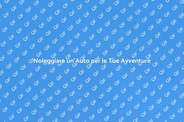 Libera la Tua Avventura con un'Auto