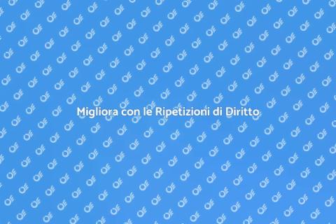 Ripetizioni di Diritto Efficaci