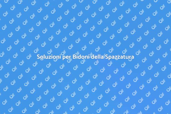 Costruire Coperture per Bidoni Esterni