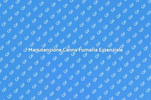 Liberare la Canna Fumaria Sicura