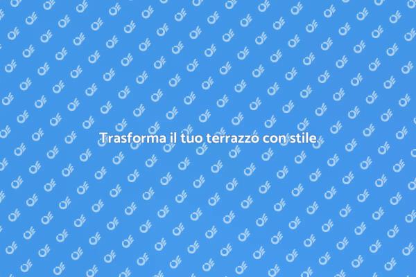 Coperture moderne per il tuo terrazzo