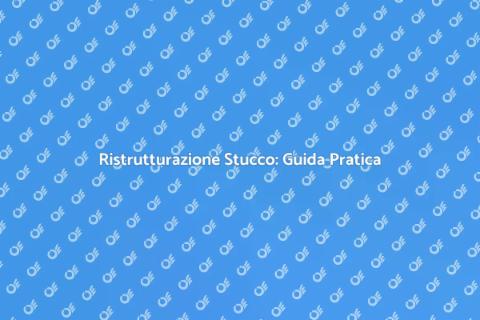 Riparazione Stucco Danneggiato Casa