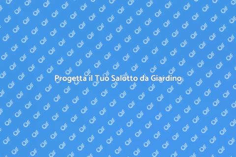 Salotto da Giardino su Misura