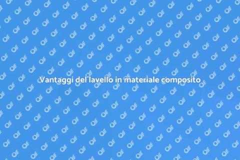 Installazione lavello in materiale composito