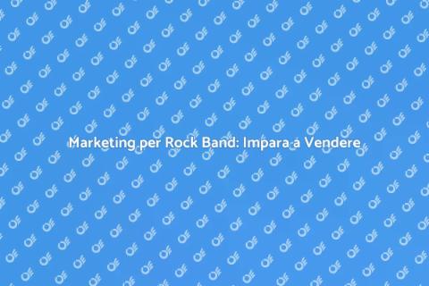 Corso di Marketing Musicale Rock