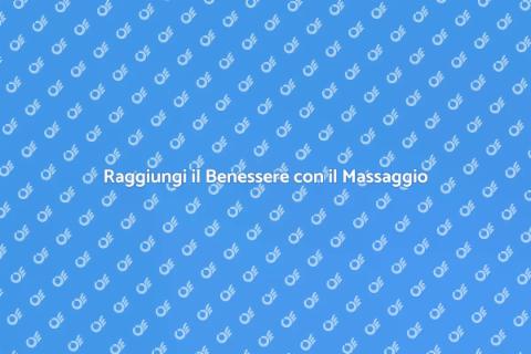 Massaggio Terapeutico: Benessere Totale