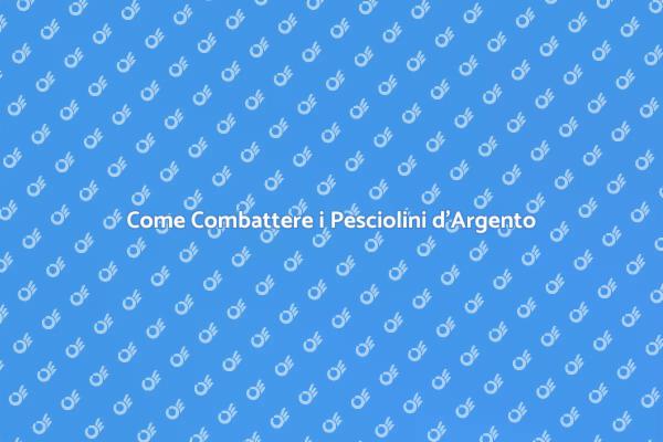 Rimuovi i Pesciolini d'Argento Oggi