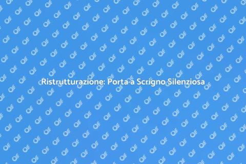 Porta a Scrigno: Chiusura Silenziosa