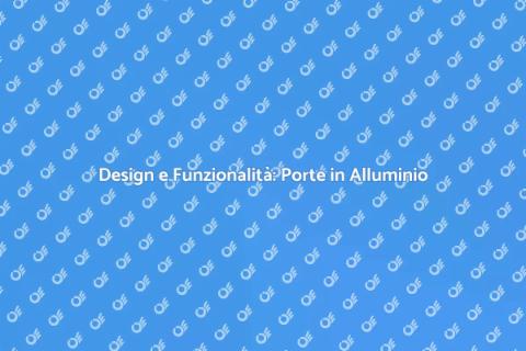 Porta in Alluminio per Interni