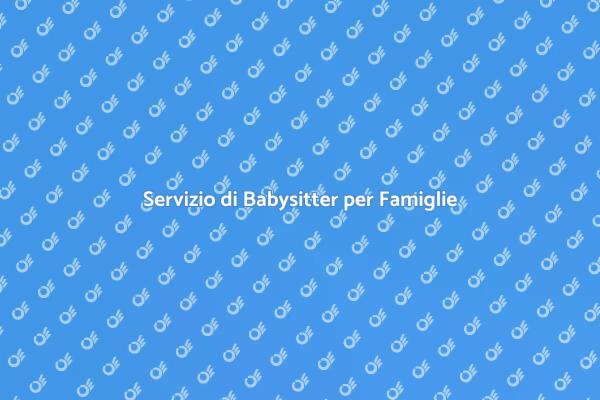 Babysitter diurna: la soluzione ideale!