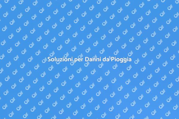Come Riparare Danni da Umidità