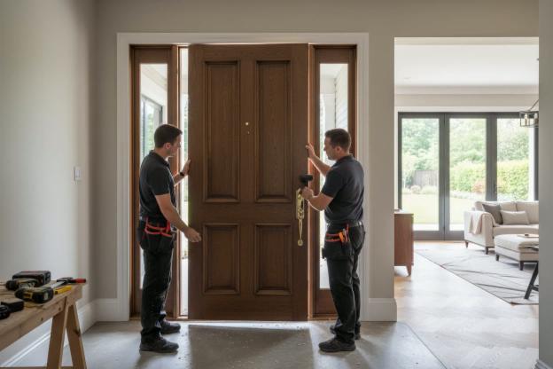Quanto costa installare una porta d'ingresso in legno?