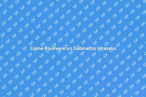 Gabinetto che Non Si Svuota? Ecco Come