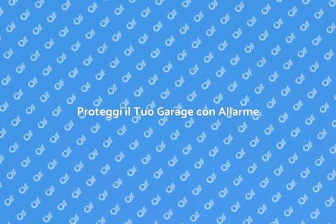 Sistema di Allarme per Garage