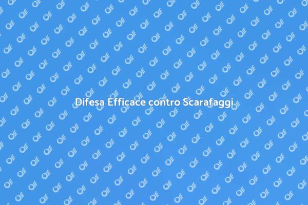 Soluzioni Contro Scarafaggi Aziendali