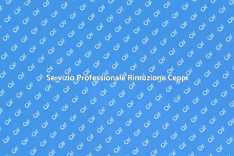 Rimozione Ceppi: Servizio Efficiente