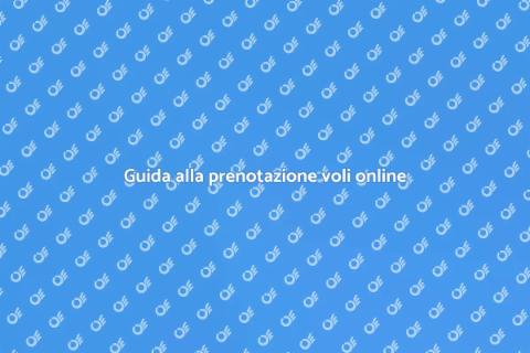 Prenotare un volo online facilmente