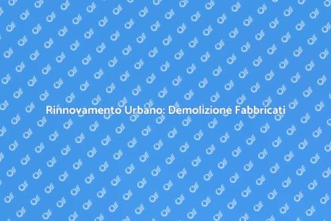 Demolizione Fabbricato Industriale
