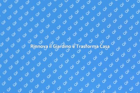 Sistemazione Giardino: Rinnova il Tuo Spazio