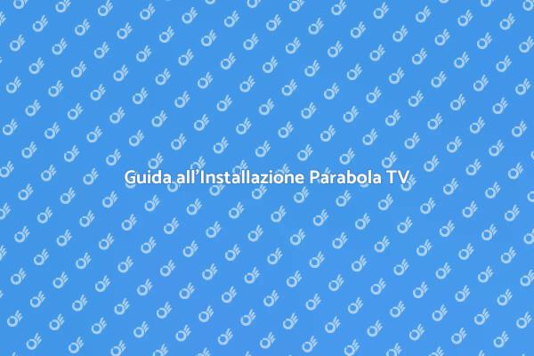 Installazione Efficiente di Parabola TV