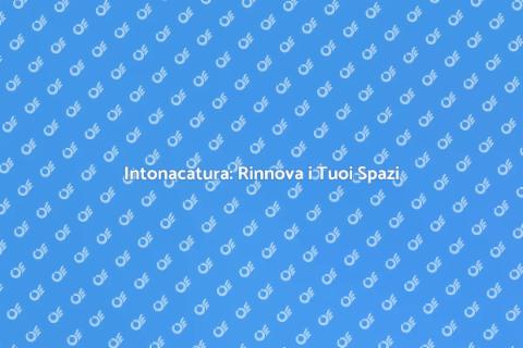 Lavori di Intonacatura: Rinnova Casa
