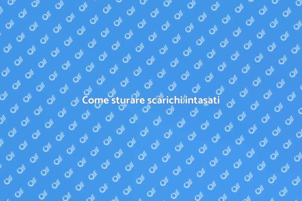 Sturare scarichi: attrezzatura utile