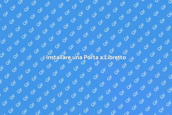 Ristrutturazione con Porta a Libretto