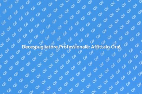 Affittare un Decespugliatore Professionale