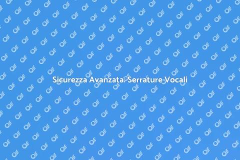 Serrature con Riconoscimento Vocale