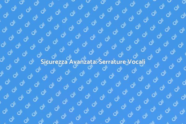 Riconoscimento Vocale per Sicurezza Casa