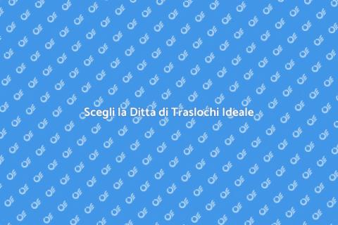 Traslochi Internazionali con Ernesto.it