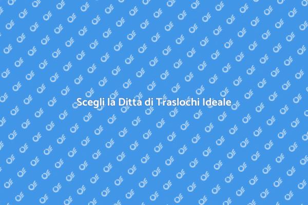 Guida ai Traslochi Internazionali