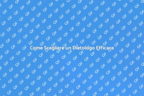 Trovare un Dietologo Professionista