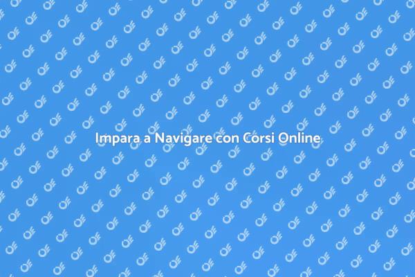 Naviga nel Futuro con Corsi Online