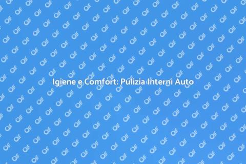 Pulire gli Interni dell'Auto