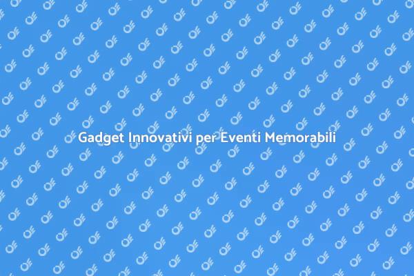 Gadget Creativi per Celebrazioni Uniche