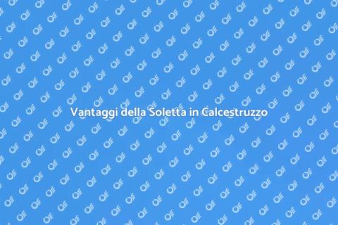 Soletta in Calcestruzzo per Ristrutturazioni