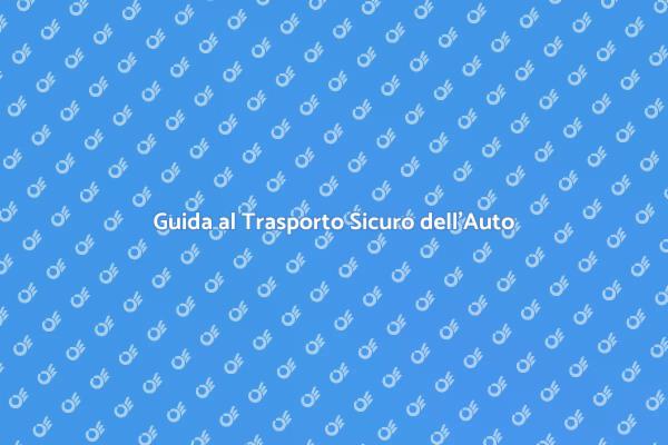 Trasporto Auto: Sicurezza e Professionalità