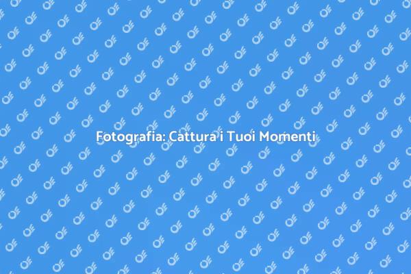 Scopri i Nostri Servizi di Fotografia