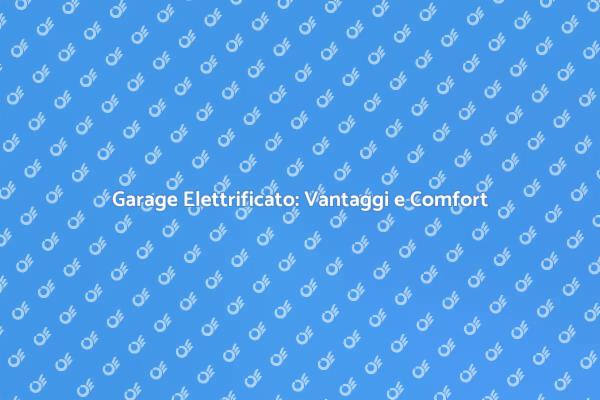 Innovazione nell'Apertura del Garage
