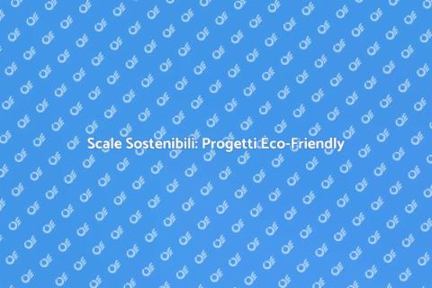 Scale interne in materiali riciclati