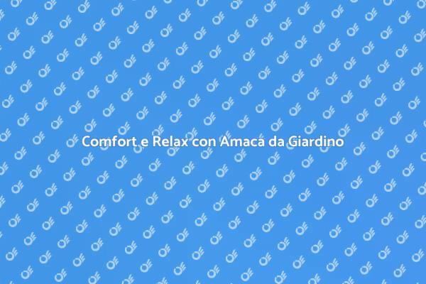 L'Amaca Perfetta per il Tuo Giardino