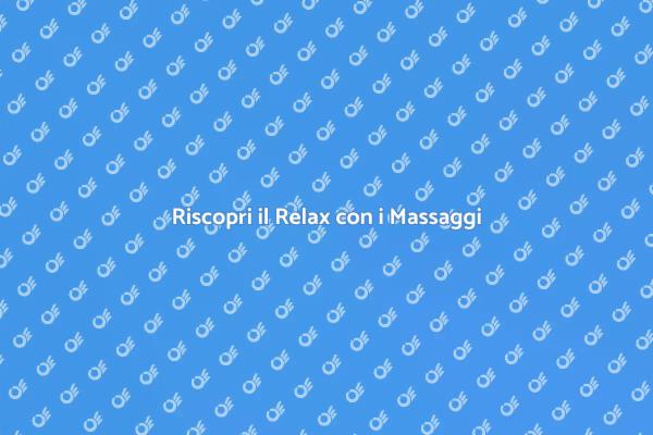 Massaggi: Il Tuo Momento di Relax