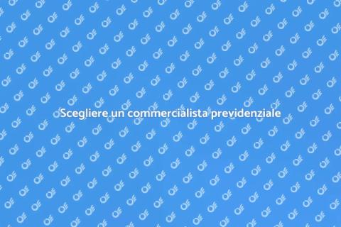 Commercialista per consulenza previdenziale