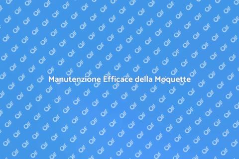 Pulizia a Iniezione Estrazione Moquette