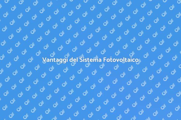 I Benefici del Fotovoltaico alla Rete
