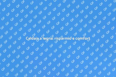 Efficienza caldaia a legna per risparmio